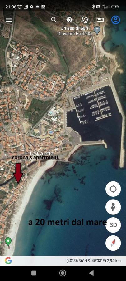 Corona'S Apartment- Fronte Spiaggia La Caletta Buitenkant foto